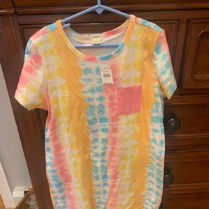 Crew Cuts Tie Dye Girls Dress Size 10-11